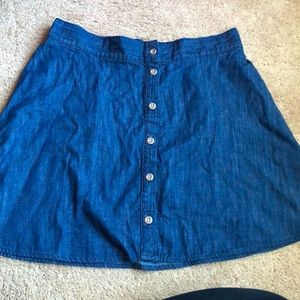 Jean skirt